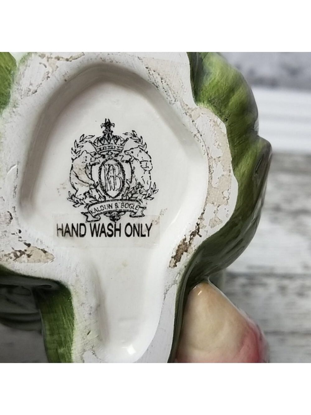 Rare Kaldun & Bogle artichoke mini teapot pitcher - Picture 5 of 6